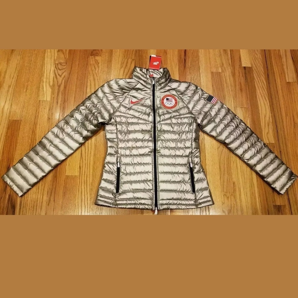 Nike Women USA Olympic Aeroloft 800 Summit Jacket